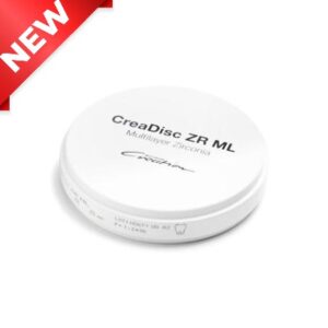CreaDisc ZR ML, 98,5x20 mm - Viacvrstvový zirkón (Kópia)